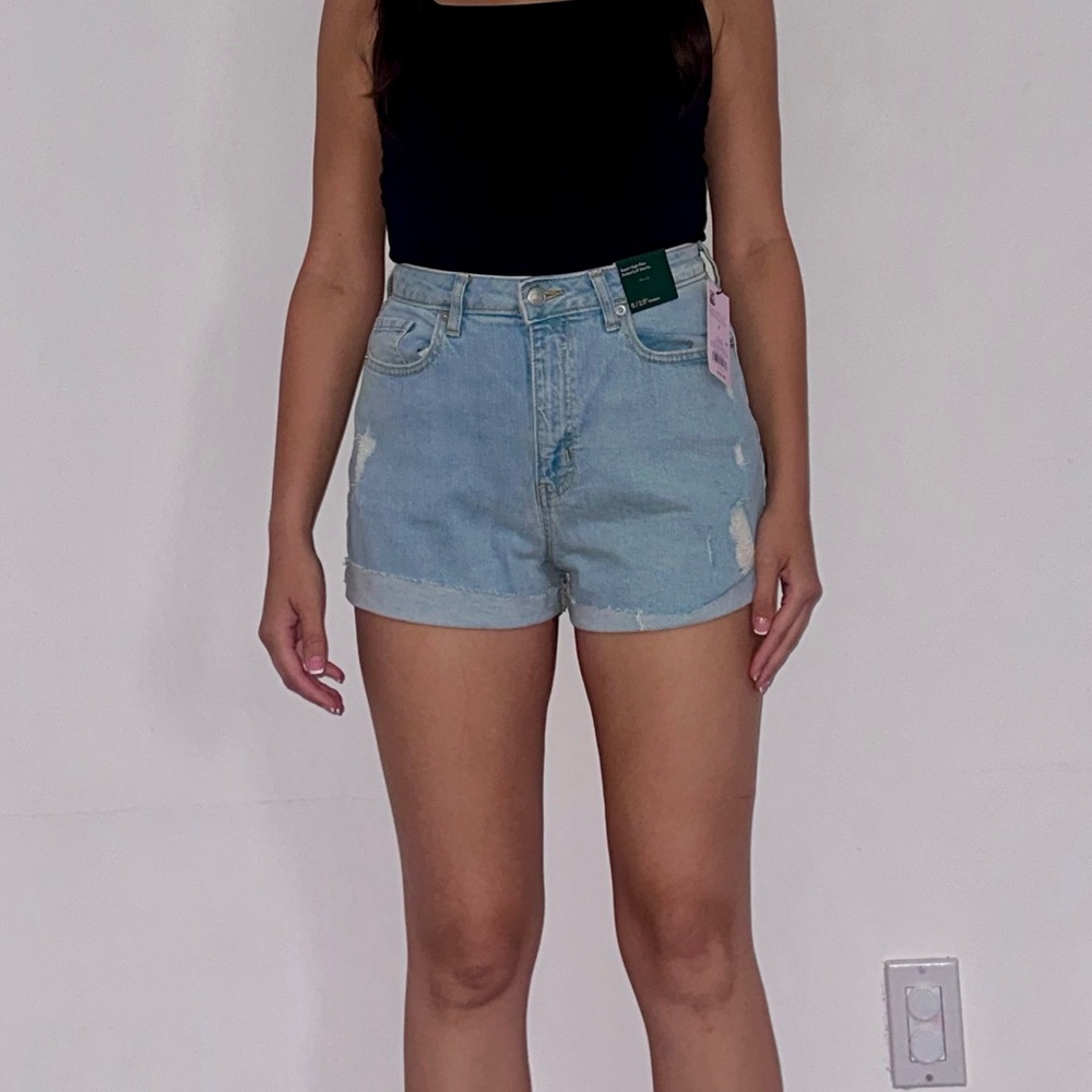 Light Blue Denim Women's Shorts NWT